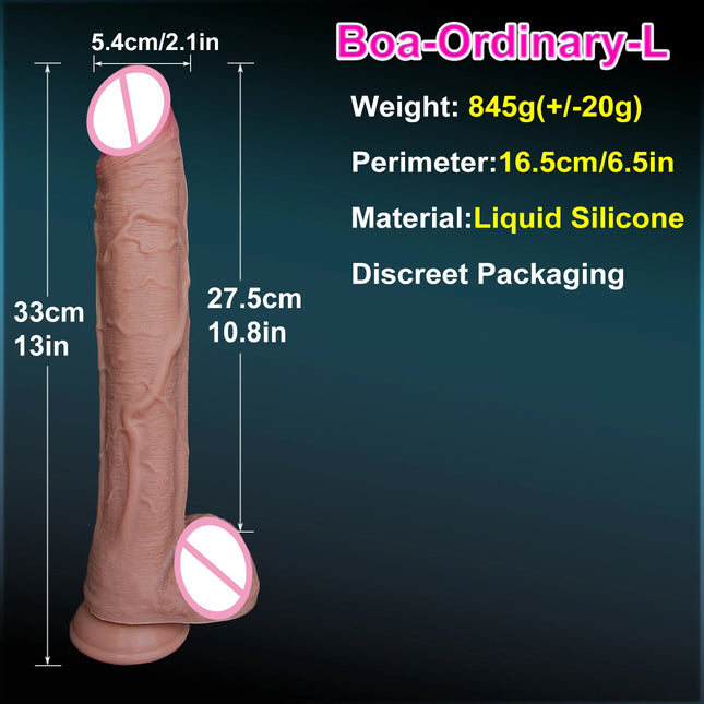 Realistic Soft Double Silicone Long Dildo 3 Colors Fake Thick Penis Vaginal Masturbation Suction Cup Cock Woman Man Anal Sex Toy