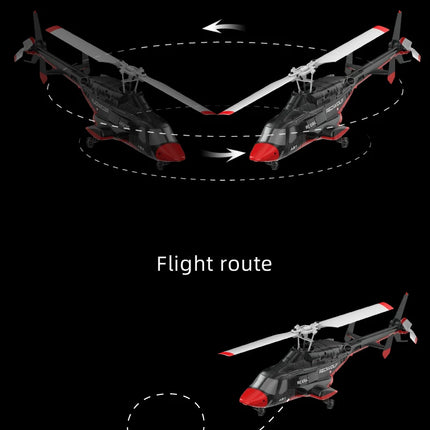 A61 RC Helicopter 2.4G 6-Aixs Gyroscope 4CH Altitude Hold Optical Flow Remote Control Helicopter Toys For Kid Adult