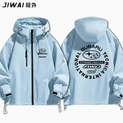 Subaru printed STI racing products, autumn and winter casual jacket fan clothing, men's and women's assault jackets