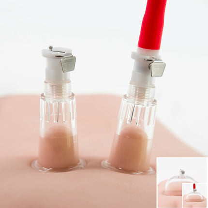 Female Sucker Cup Accessories Vacuum Pump Clitoris Stimulator Pumps Nipple Clit Stimulator Orgasm Massage Breast Enlargement Cup