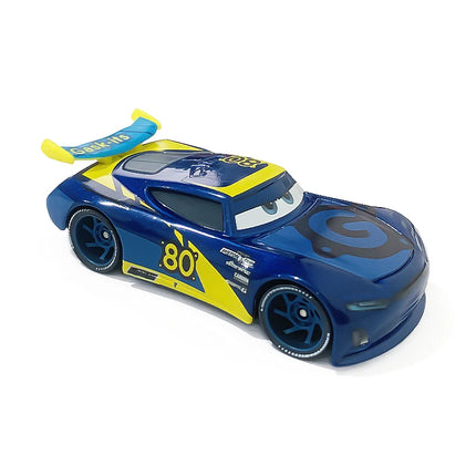 Disney Cars Electroplated Golden Racing Car 1/55 Metal Die Casting Model Alloy Material Anime Figure Kids Toys Birthday Gifts
