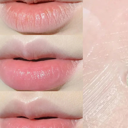 Moisturizing Lip Cream Rotatable Paste Repair Lip Lines Long-lasting Moisture Hydrating Makeup Base Lip Balm Care Treatment 12g