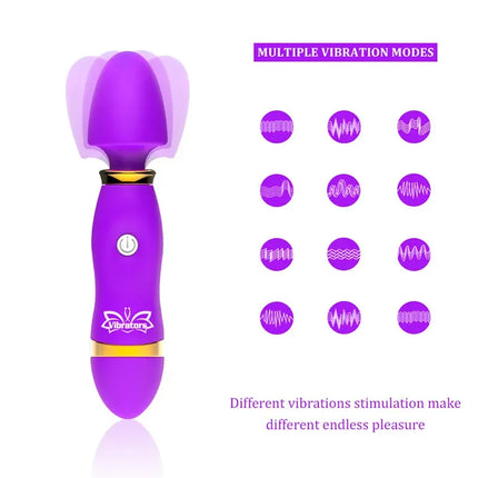 AV Rod G-Spot Clit Stimulator Soft Silicone Women Vagina Nipple Massager Orgasm Masturbator Vibrator Adult Flirt Erotic Sex Toys
