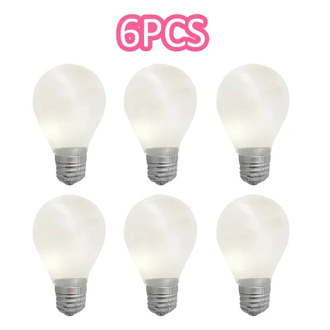 Squishy Light Bulb Maltose Luminous Squeeze Toy Slow Rebound Sensory Fidget Toy Anxiety Relief Novelty Funny Decompression Gift