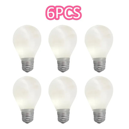 Squishy Light Bulb Maltose Luminous Squeeze Toy Slow Rebound Sensory Fidget Toy Anxiety Relief Novelty Funny Decompression Gift