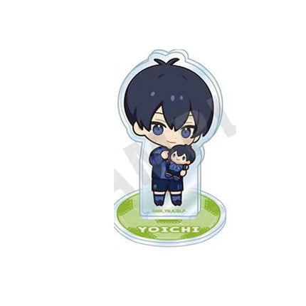 Anime Blue Prison Q-version Acrylic Signboard Ryuusei Itoshi Sae Rin Itoshi Cosplay Acrylic Stand Model Tabletop Decoration Gift