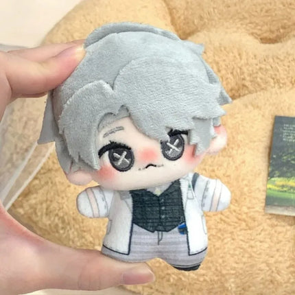 Cartoon Identity V Doll Keychain 10cm Plush Cotton Doll Pendent Explorer Composer Mercenary Anime Figure Keyring Fans Gifts