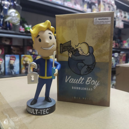 Anime Bobblehead Cute Vault Boy Full Set Action Figure Toys Collection Model Doll Desktop Ornament Display Boy Gifts