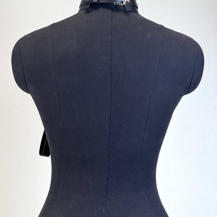 Women's Body Belly Band Neck Drawstring Collar Collar and Leash Set for Women Fetish Couple Game Role Play Props AccessorieSs