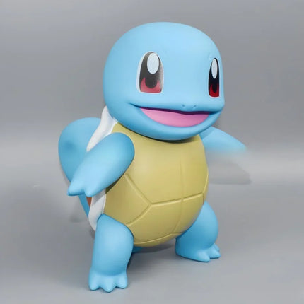 Pokemon Large Figure Squirtle Pikachu Charmander Eevee Collectible Figurine Ornament Youth Toy Birthday Gift For Fans Collectors
