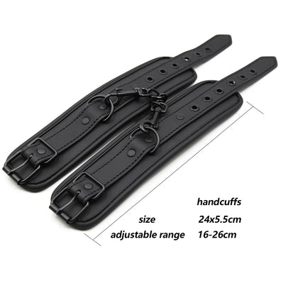 Thierry Adjustable Soft  Wrist Ankle Cuffs Handcuffs Bondage Restraints Adult Games BDSM Sex Toys Exotic Accessories