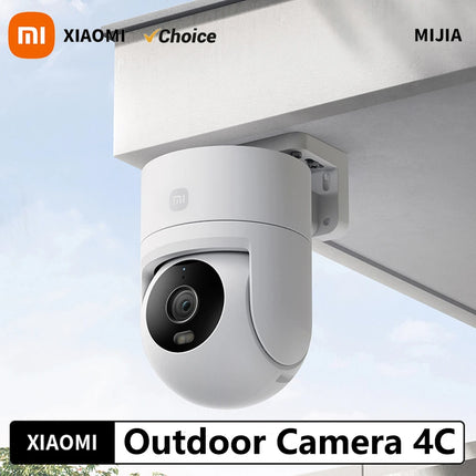 Xiaomi Outdoor Camera 4C 5 Megapixel Full-color Night Vision IP66 Waterproof Bidirectional Gimbal Wifi 6 Humanoid Tracking CN