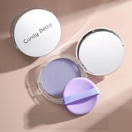 1PC Candy Bella Violet Cream To Powder Skin-friendly Skin Natural Face Long Lasting Oil-controlling Contouring Powder Cosmetics