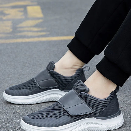 Men's Orthopedic Wide Swollen Feet Walking Casual Shoes Thumb Eversion Adjusting Soft Comfortable Diabetic Men's Shoes Large Size