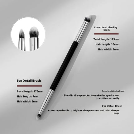 Single Soft Bristle Face Brush For Foundation Eyeshadow Powder And Concealer Application Portable Makeup Tool