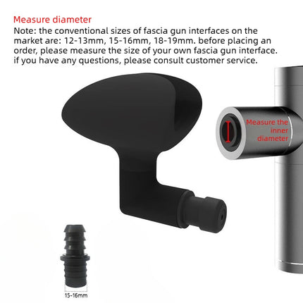 Male Masturbation massage Penis Vibration Exercise device Male Relaxation Silicone Massage Gun Head For Masturbation Tool