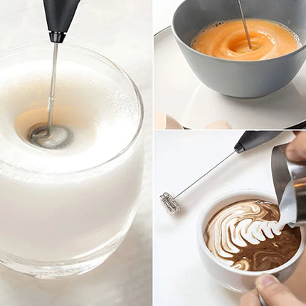 2-in-1 Kitchen Items USB Charging Electric Egg Beater Mini Blender Kitchens Accessories Mixer Household Gadgets Double Head Bar