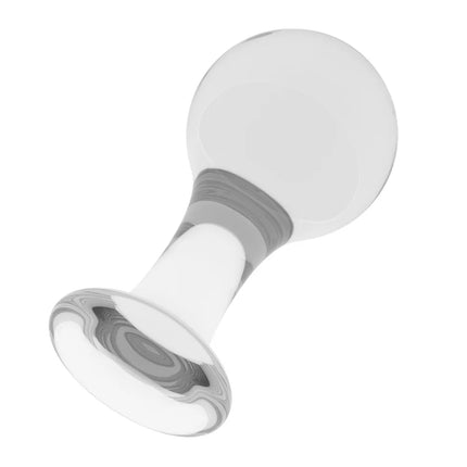 Black Smooth Butt Plug with Flared Base Prostate Massager for Men And Women Beginner Anal Training Toy