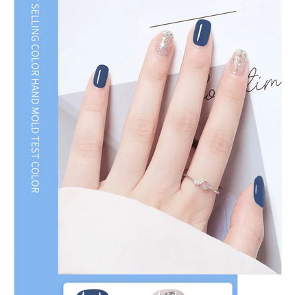 Esmalte De Uñas 10ml Quick Air Dry Nail Polish Glitter Water Go Through Peel Off Vegan Muslim Halal Nail Polish Лак Для Ногтей