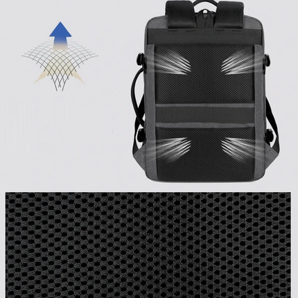 Men Large Capacity Backpack USB Charging Male Laptop Bagpack Waterproof Business Travel Back Pack Luggage Bag Mochila
