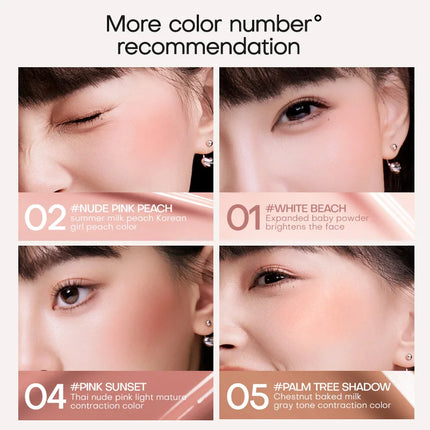 Mistine Thai Latte Liquid Blush 7g Translucent Natural Blending Makeup Smooth Colour Retention Cosmetics 1 Piece