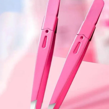 Precision Durable Stainless Steel Tweezers for Eyebrow and Beard Removal, Eyebrow Tweezers, Beard Removal Tool, Eyebrow Shaping