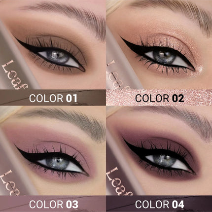 Eyes Makeup 8pcs Matt Liquid Eye Shadow Set Ice Cream Texture, Moist and Silky, Easy To Color and Long-lasting Natural Eyeshaow