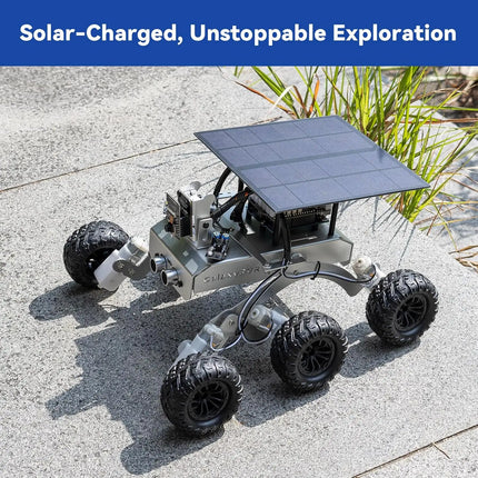 SunFounder GalaxyRVR Mars Rover STEM Kit for Arduino, Compatible with Uno R3, Rocker-Bogie Suspension,Scratch,C,Camera, FPV