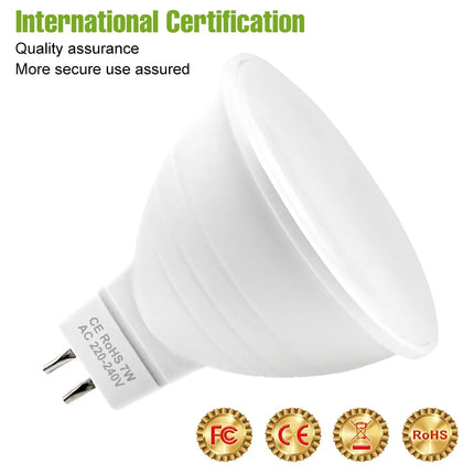 E27/E26 LED Bulb E14 Ceiling Lamp GU10 Spotlight MR16 LED Chandelier Bulbs GU5.3 220V For Home Living Room Bedroom Soft Lighting