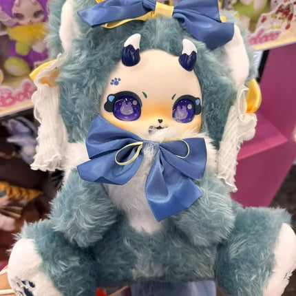 Boboco Aili Cat Series Dream of the Day 500% Vinyl Plush Doll Cute Trendy Blind Box Toy Collection Surprise Gift for Girls Kids