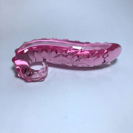 Sea Horse Glass Anal Plugs Wholesale Glass Masturbation Erotic Toys Pink Purple Black Green Blue Crystal Glass Dildos for Women