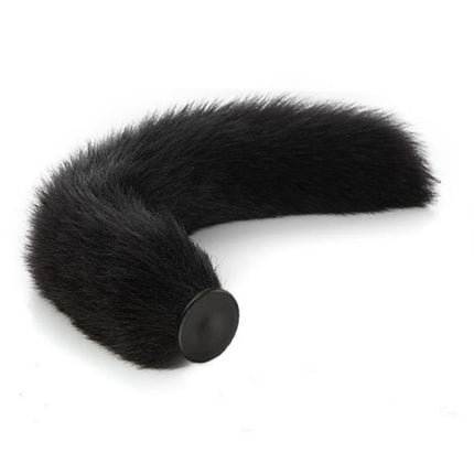 Fox Tail Anal Plug with Remote Control Vibrating - Faux Fur & Silicone Role Play Adult Toy Multi-Color BDSM Sex Toys for Couples