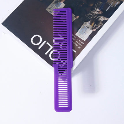 A professionally designed comb suitable for flat head styling, hair cutting, and hair salon styling, special for real hair wigs