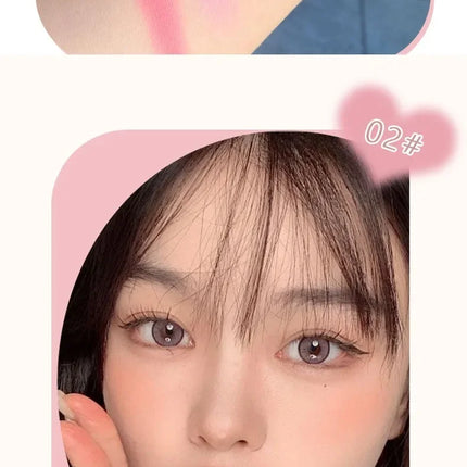Sweet Ice Cream 4-Color Blush Brightening Peach Pink Color Transparent Natural Lightweight Blendable Face Color Face Makeup