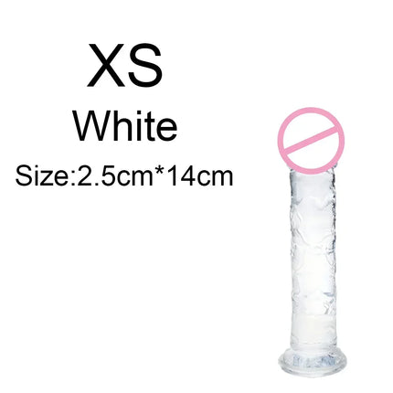 Wearable Strat on Penis Pants 6 Sizes Butt Plug Big Soft  Dildos Vaginal Masturbators Penis Suction Cup Dick Sex Toys for Women