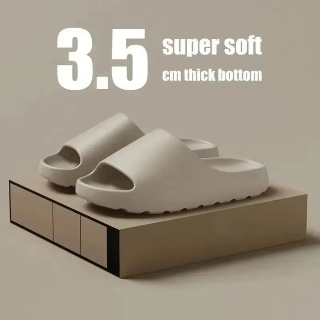 Hot sales Coconut Slippers Cloud Thick-soled Sandals Summer Fashion Soft Bottom Beach Men Slippers Women's Sandals EVA Slides