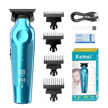 Kemei Hair Clipper Kit for Men 10W Big Power 9000RPM KM-1763 KM-264 Rechargeable Trimmers KM-1112 Professional Electric Shaver