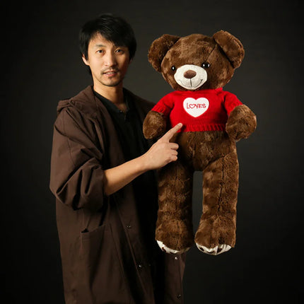 Appearing Teddy Bear by BF Magic mid larger Magic Tricks Stage Props Magician Illusions Gimmicks Mentalism Magia Accessories