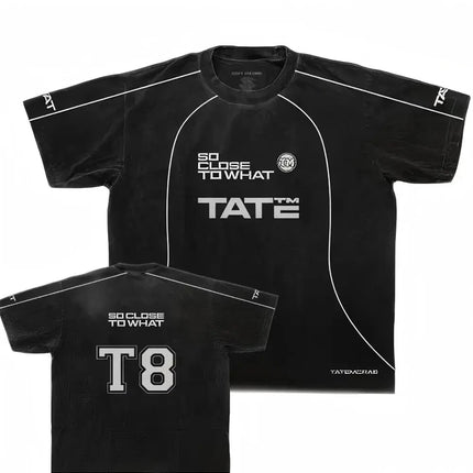 New 2025 Tate McRae - SC2W Football Jersey White men Football Short Sleeve 3Ds  Kid Women Sports Training Quick Drying Casual
