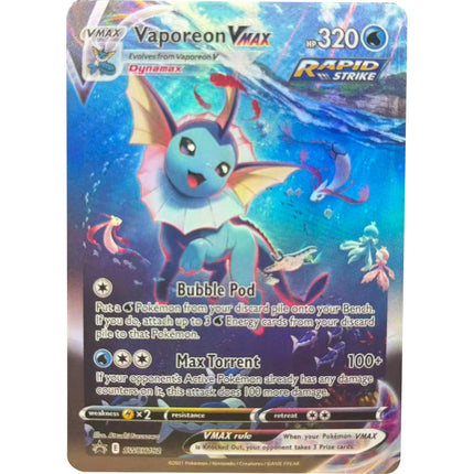 Collection Cards EN Jolteon Vaporeon Flareor Espeon Vmax DIY Self Made Single Card Classic Game Anime Card Gift Toy