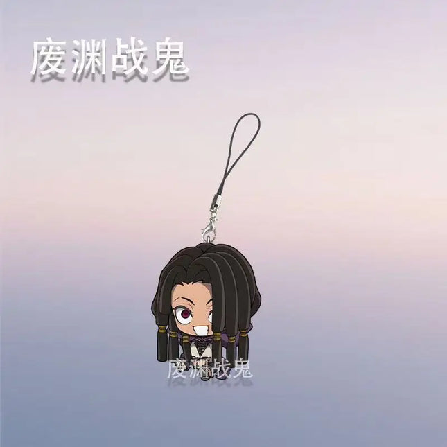 Anime GACHIAKUTA Mobile Phone Lanyard Rudo Enjin Zanka Riyo Jabber Acrylic Keychain Pendant Chains for Accessories Bag Fans Gift