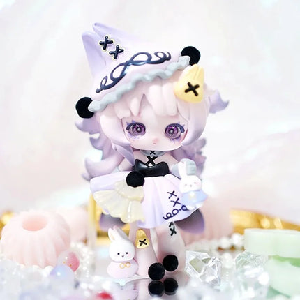 Genuine Ninita·Revelation Of The Witch Series Pvc Blind Box Cute Anime Figures Collectible Desktop Ornaments Toy Girls Gift