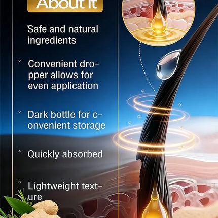 Nourish hair roots, repair damage from the root, and make hair appear thicker