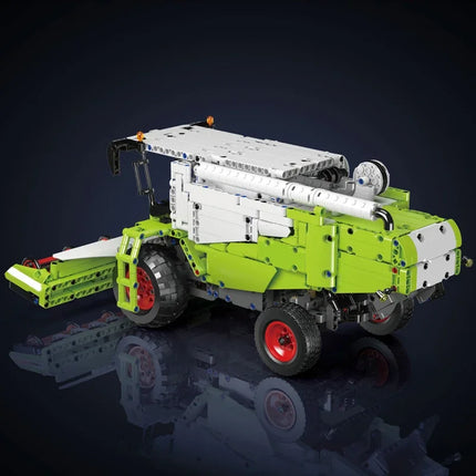 17014 Harvester 1347pcs Small Particle Assembly Model Kit Building Block set APP Version DIY Toys for Christmas Gifts