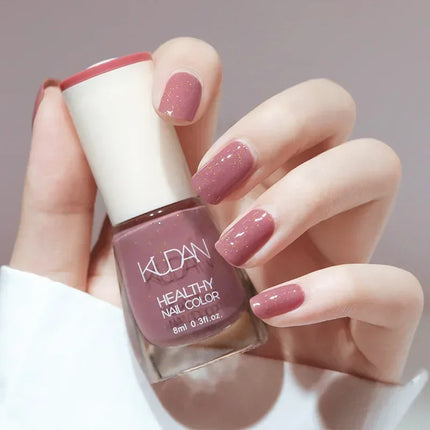 8ml Water-based Nail Polish No Baking Long Lasting Semi-permanent Quick Dry non-peelable Nail Varnish DIY Fashion Manicure