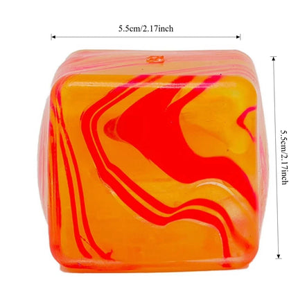 Taba Squishy Ice Cube Stress Balls Squeeze Toys for Kids Adults Sensory Fidget Toys for Anxiety Relief, Party Favors Gifts