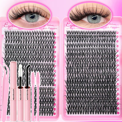 30D 40D Natural Feather-Soft Slim Lash Kit – Effortless Daily Glam for Fresh, Natural Makeup! Ultra-Gentle & Delicate