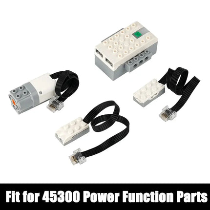 45300 19071 Power Function Parts Set Motion Tilt Sensors Smart Hub Motor Building Blocks Educational Brick Toy for Children Gift