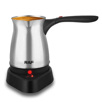 Turkish Coffee Pot with Handle Stainless Steel Electric Heater Coffee Maker Water Kettle 500ml