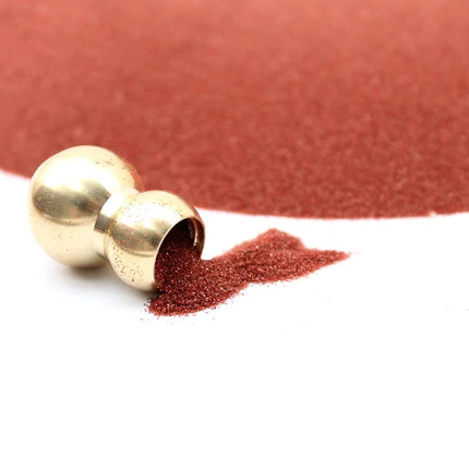 50PCS Amulet Pendant Animal Year Figurines Fengshui Accessories Natural Purple Gold Sand Cinnabar Stone Particles Powder Raw Ore